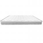 Quilted Supportive Memory Foam Mattress Breathable Fabric Bed Topper for sale