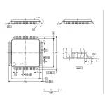 Single-chip 16/32-bit microcontrollers; 64/128/256 kB ISP/IAP flash LPC2129FBD64/01   QFP Integrated Circuit Chip for sale