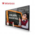 All In One LCD Interactive Whiteboard 86 Inch Teaching Use 4K Display Touch