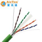 1000ft LAN Cable Cat 6A UTP Network Cable With FTP 23AWG Copper Cat6A For Cctv Camera Ethernet Cable for sale
