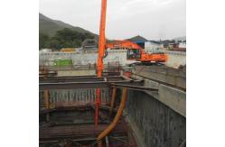 China Three Section Excavator Telescopic Boom Arm For Heavy Machinery Deep Excavation supplier