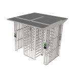 Intelligent Auto Arc Full Height Turnstile Waterproof Access Control With Double Lane