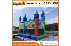 China Lovely Mickey Mouse Inflatable Bouncer Slide For Park CE Certifications supplier