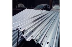 China ISO 9001 W Beam Anti Collision Guardrail Galvanized Steel Highway Guardrail supplier