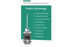 China Weight And Height Body Analysis Health Check Kiosk Device Scale Fat Measuring supplier