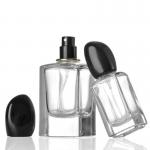 Hotsale 50ML & 100ML Glass Sprayer Bottle for Perfume Empty Square Perfumery Container for sale