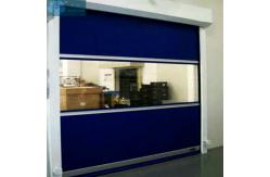 China Remote Control 380V 1.2mm Window PVC Rolling Door supplier