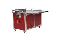 China Outdoor Mobile Non-Stick Teppanyaki Grill for Buffet supplier