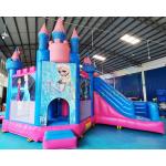 Slide Inflatable Bounce House Combos Frozen Jumping Bouncy Castle for sale