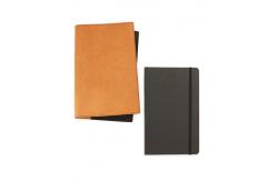 China Leather Hardcover Writing Journal Notebook A5 Size With Elastic Band Closure supplier