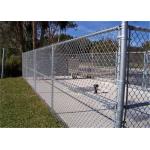 Galvanized And Black Pvc Coated 1.8m Chain Link Fence Fabric for sale