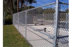 China Galvanized And Black Pvc Coated 1.8m Chain Link Fence Fabric supplier
