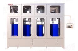 China 200L Dual Station Automatic Automated Filling Machine supplier