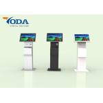 Interactive Touch Screen Digital Signage Kiosk 450cd/m2 Brightness For Mall for sale