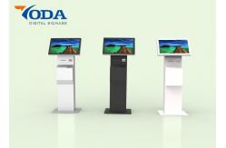 China Interactive Touch Screen Digital Signage Kiosk 450cd/m2 Brightness For Mall supplier