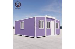 China Fire Resistant Expandable Container House with Level 8 Earthquake Resistance supplier