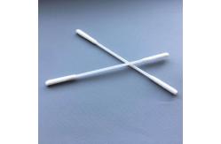 China Multipurpose Cotton Cleaning Swabs Double Flat Heads Polyester Stick Material supplier