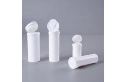 China Effervescent Tablets Packaging with Food Grade PP Plastic Pill Tube and Sealing Caps supplier