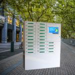 Wifi Access Cell Phone Charging Stations Solar Powered Mobile Phone Charging Vending Machine