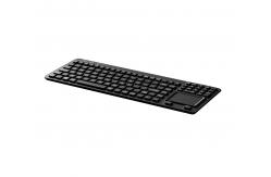 China Ip65 Dynamic Silicone Rubber Keyboard Waterproof With Touchpad supplier