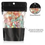 5.5*8.5in Smell Proof Mylar k Packaging Bag With Clear Window