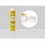 D35mm 35-110ml Custom Cosmetic Tubes Empty Plastic Hand Cream Squeeze With Vertical Stripe Screw On Cap for sale