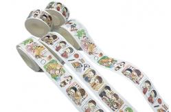 China Tearable 65g CMYK Decorative Masking Washi Tape supplier