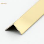 ASTM AISI Cold Rolled Stainless Steel Tile Trim Gold Plating for sale