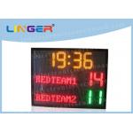 Sport Club Digital Score Display Board ,Portable Outdoor Scoreboard Customized Design for sale