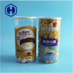 China Manufacturer pop corn 1400ml Cylindrical Recyclable PET Can Leak Proof for sale