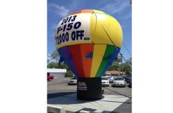 China Giant ground helium inflatable advertising balloon for event promotion grand letter supplier