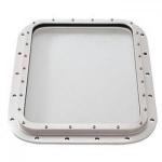 Ship Rectangular Marine Windows , Openable Fireproof Marine Replacement Windows