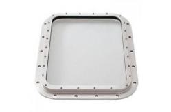 China Ship Rectangular Marine Windows , Openable Fireproof Marine Replacement Windows supplier