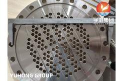China ASTM A182 / ASME SA182 F316L Stainless Steel Tubesheet Heat Exchanger Part supplier