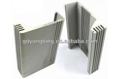 China OEM Aluminium Extrusion Profile For Electrical Heat Sink Aluminium Louver Profile supplier