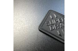 China Custom Reflective Rubber Badge Embossed 3D TPU Badge for Fabric supplier