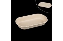 China Bagasse Fiber Biodegradable Containers With Lids For Takeout Parties supplier