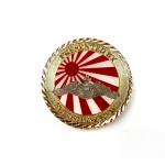 Personalized Custom Brass Enamelled Custom Challenge Coins One Side with Design