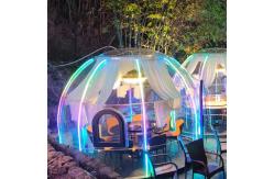 China Versatile Dome Igloo Tent With Clear Design PC Dome House With Aluminium supplier