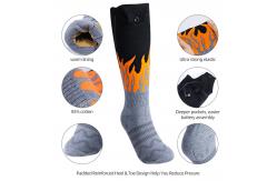 China Electric Winter Thermal Heated Socks Washable With Rechargeable Battery supplier