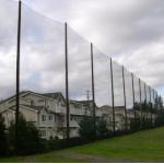Baseball Golf Barrier Netting Polyethylene Polyester Nylon Material for sale