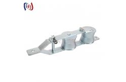 China Double Sheaves Optical Fiber Cable Stringing Pulley Block 2KN OPGW Stringing Tools supplier