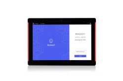 China 15.6 Inch RK3566 Conference Room Reservation Tablet Double-Sided Illuminated supplier