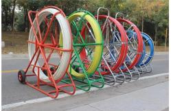 China Yellow Transmission Line Stringing Tools , 16 Mm 200 M Fiberglass Duct Rodder supplier