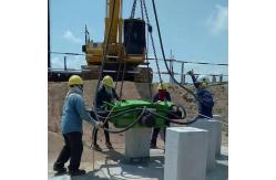 China Adjustable Pile Breaker Machine KP500S Hydraulic Concrete Cutter Square supplier