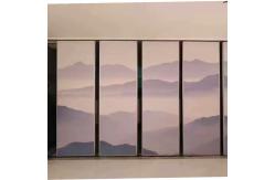 China Custom Made Workstation Sliding Folding Partition Walls Panel 85mm Thickness supplier