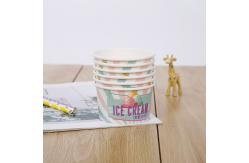 China Paper Custom Ice Cream Containers Ice Cream Packaging Box supplier