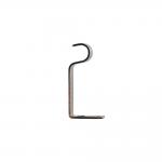 28mm Diameter Iron Simplism Curtain Rod Set With Single Bracket