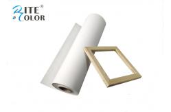 China Pigment Matte Polyester Cotton Canvas Photo Paper Waterproof For Inkjet Printers supplier