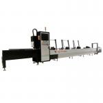 CNC Automatic Fiber Laser Cutting Machine 1500W for Metal Small Size Round Square Pipe Tube for sale